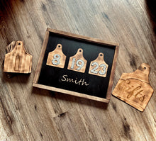 Load image into Gallery viewer, Small Cowtag Wedding Signs