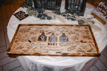 Load image into Gallery viewer, Custom Cowtag Wedding Guestbook Sign