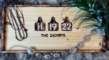 Load image into Gallery viewer, Custom Cowtag Wedding Guestbook Sign