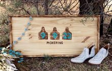 Load image into Gallery viewer, Custom Cowtag Wedding Guestbook Sign