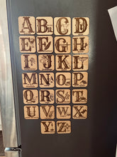 Load image into Gallery viewer, Wild West ABC Refrigerator Magnets

