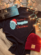 Load image into Gallery viewer, Turquoise Christmas Tee

