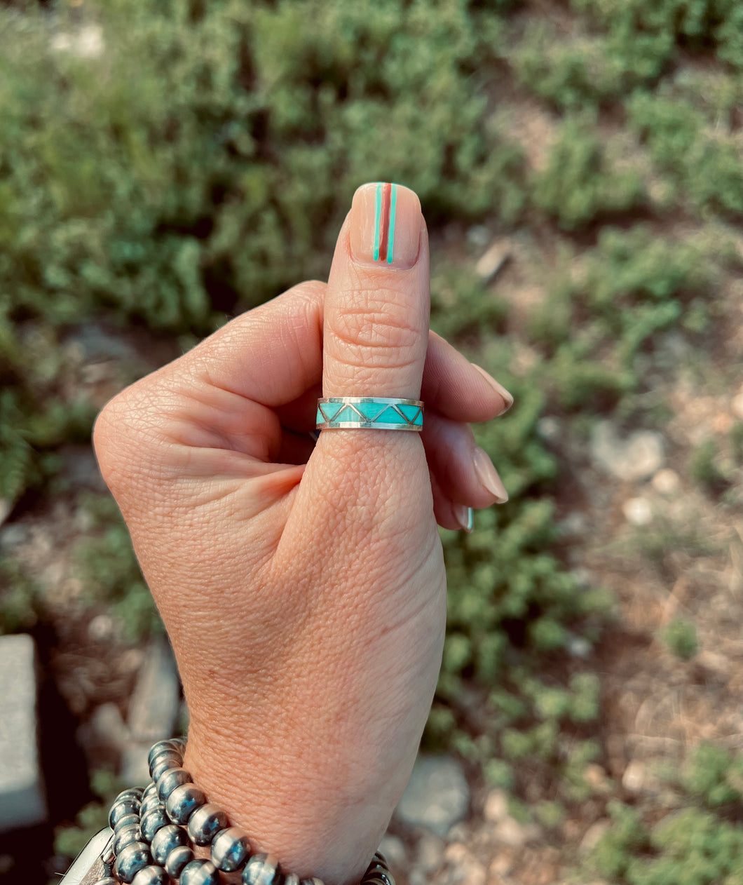 Inlay Turquoise Bands