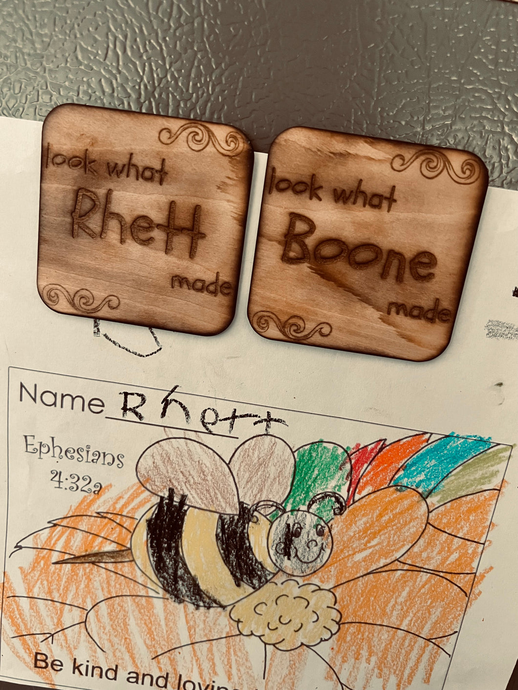 Look What ___ Made Refrigerator Magnets