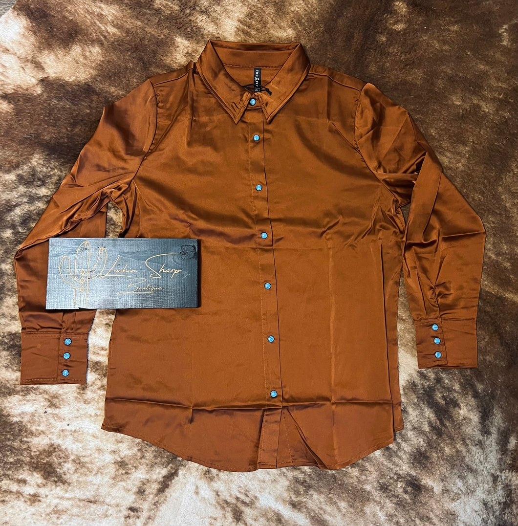 Sorrel Botton Down Top