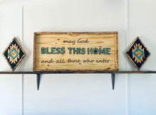 Load image into Gallery viewer, God Bless This Home Sign
