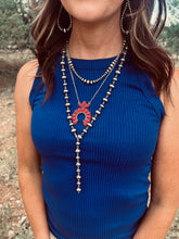 Load image into Gallery viewer, Navajo Pearl Lariat Necklace
