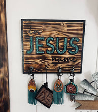 Load image into Gallery viewer, In Jesus Name Key Holder Sign
