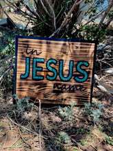 Load image into Gallery viewer, In Jesus Name Key Holder Sign
