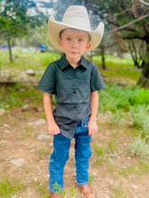 Load image into Gallery viewer, Cattle Kid Button Up
