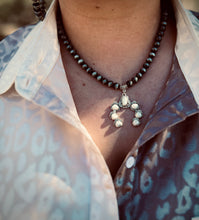 Load image into Gallery viewer, White Squash Blossom Necklace
