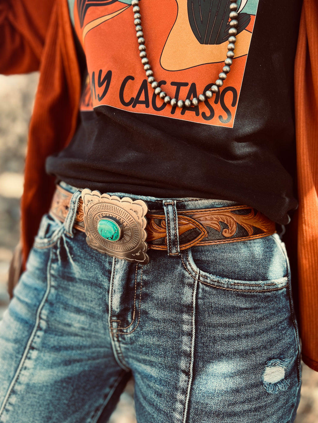 Turquoise Cowgal Belt