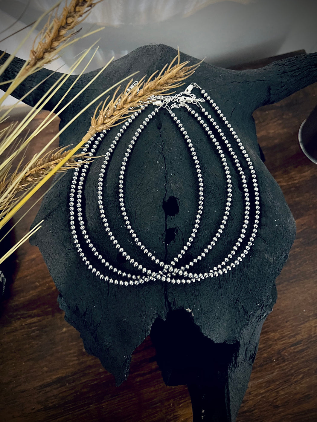 4mm Navajo Pearl Necklace