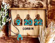 Load image into Gallery viewer, Small Cowtag Wedding Signs  my
